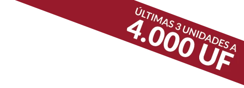Últimas 3 unidades a 4.000 UF